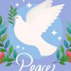 Peace Dove Illustration paint by numbers