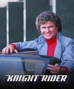 Knight Rider Poster Paint By Numbers