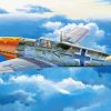 Messerschmitt Bf 109 Art Paint By Numbers