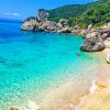 Parga Beach In Greece paint by numbers