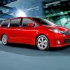 Red Toyota Seina Paint By Numbers