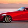 Red Plymouth Prowler paint by numbers