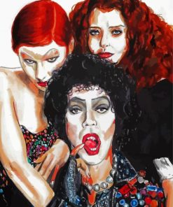 Rocky Horror paint by numbers