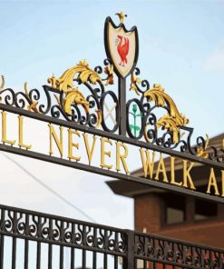 Shankly Gates Liverpool Paint By Numbers