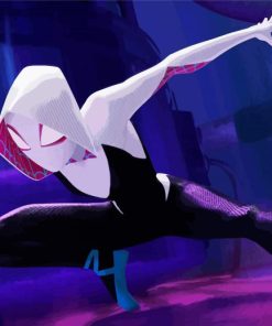 Spider Gwen Stasy Paint By Numbers