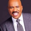 Steve Harvey Smiling paint by numbers