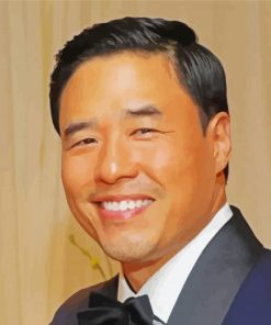 Actor Randall Park paint by numbers