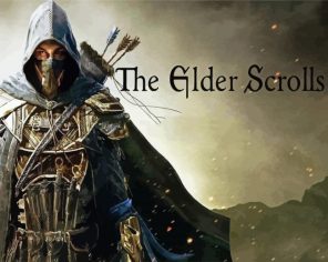 The Elder Scrolls Game paint by numbers