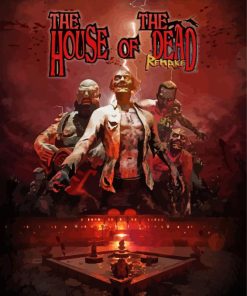 The House Of The Dead paint by numbers