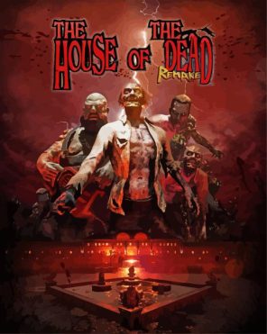 The House Of The Dead paint by numbers