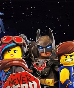 The LEGO Batman Movie paint by numbers