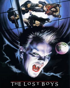 The Lost Boys Movie paint by numbers