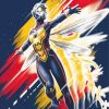 The Wasp paint by numbers