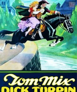 Tom Mix Dick Turpin paint by numbers