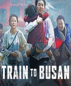 Train To Busan Poster paint by numbers
