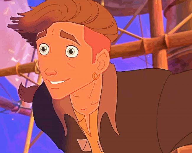 Treasure Planet paint by numbers