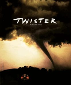 Twister Poster Paint By Numbers