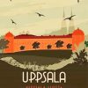 Uppsala Poster paint by numbers