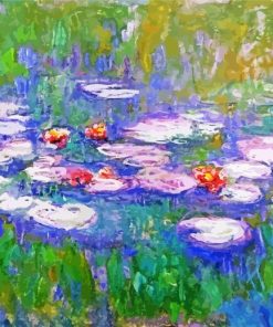 Waterlily By Monet Paint By Numbers