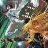 White Vs Black Canary paint by numbers