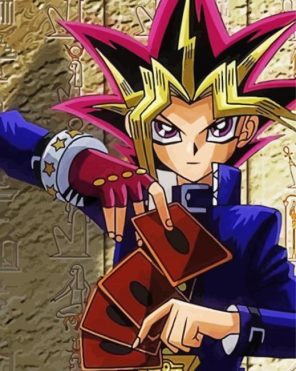 Yugioh Anime Manga paint by numbers