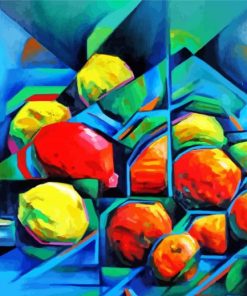 abstract Fruit paint by numbers