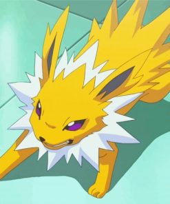 Aesthetic Jolteon paint by numbers