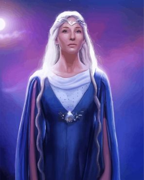 Aesthetic Galadriel Art paint by numbers