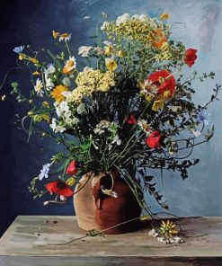 Old Masters Flowers paint by numbers