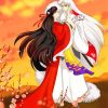 Rin With Sesshomaru paint by numbers