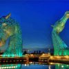 Aesthetic The Kelpies paint by numbers