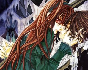 Aesthetic Vampire Knight paint by numbers