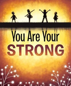 You Are Strong Quote Paint By Numbers
