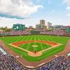 Aesthetic Wrigley Field paint by numbers