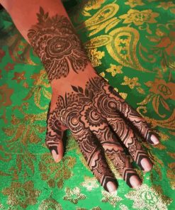 Henna Bride Design Paint By Numbers