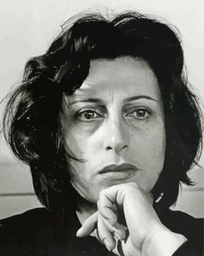 Actress Anna Magnani paint by numbers