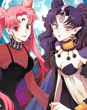 Chibiusa Character Paint By Numbers
