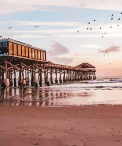 Cocoa Beach Sunset Paint By Numbers