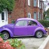Purple Volkswagen Car paint by numbers