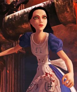 Alice Madness Returns Paint By Numbers