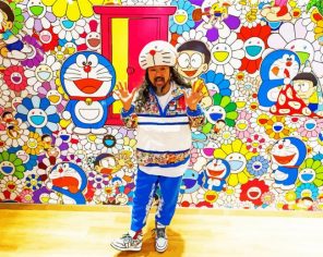 Doraemon Takashi paint by numbers
