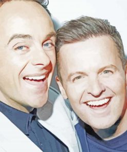 Duo Ant And Dec paint by numbers