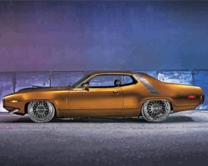 Golden Road Runner Paint By Numbers