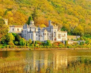 Kylemore Abbey Ireland Paint By Numbers