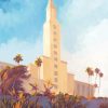Los angeles Holy Temple Paint By Numbers