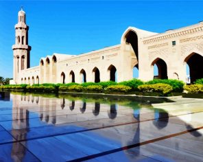 Sultan Qaboos Mosque Paint By Numbers