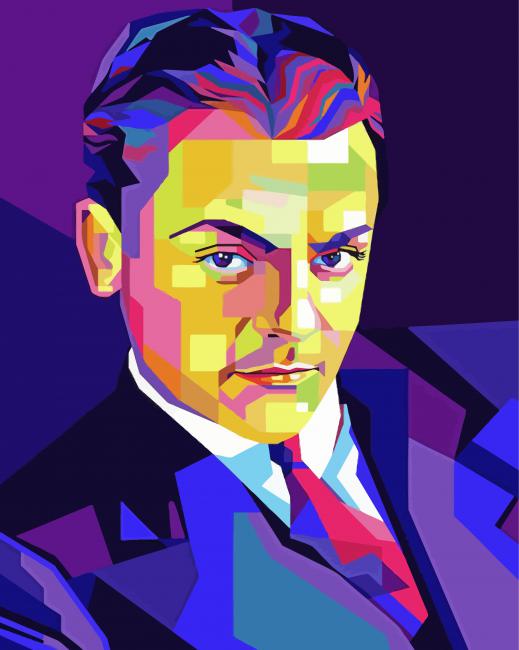 James Cagney Art Paint By Numbers