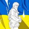 Ukraine Warrior Art Paint By Numbers