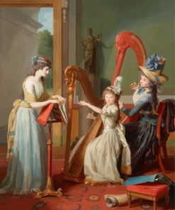 18th Century Musicians Paint By Numbers