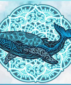 Mandala Whale Paint By Numbers